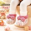 Winter Toddler Snow Boots Corduroy Infant First Walking Shoes Durable Baby Footwear