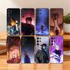 Чехол для телефона Аниме T-The Beginning After End для Samsung S25, S24, S21, S22, S23, S30, Ultra, S20, FE, Lite, 10, 9, Черный Чехол