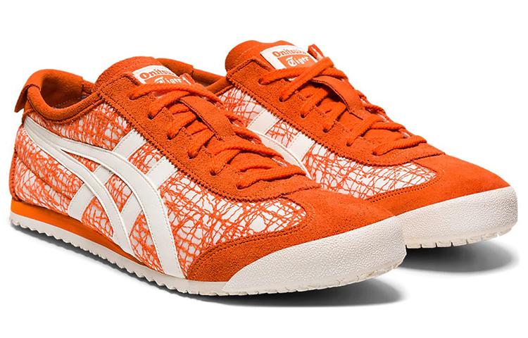 ONITSUKA TIGER MEXICO 66 Низкие Повседневные Кроссовки Женские Оранжевые 1182A458-600