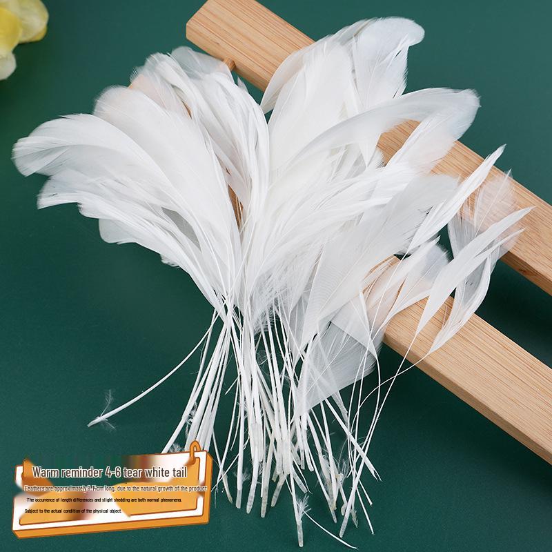 White Feathers for DIY Handmade Clothing & Jewelry Accessories