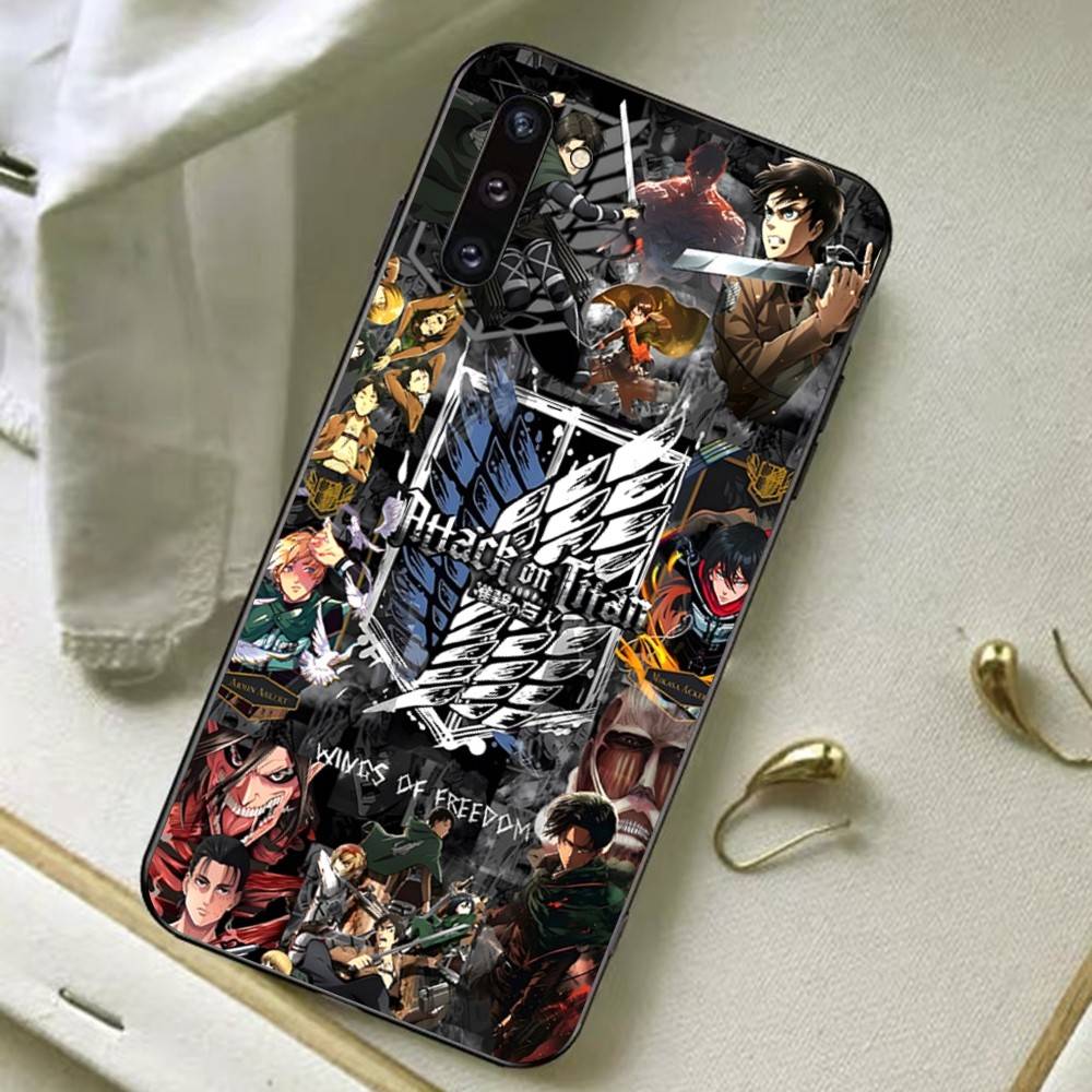 Hot Anime Attack On Titan Phone Case For Redmi Note 4 X 5 A 6 7 8 T 9 9S 10 11 11S 11Epro Poco M3 Pro
