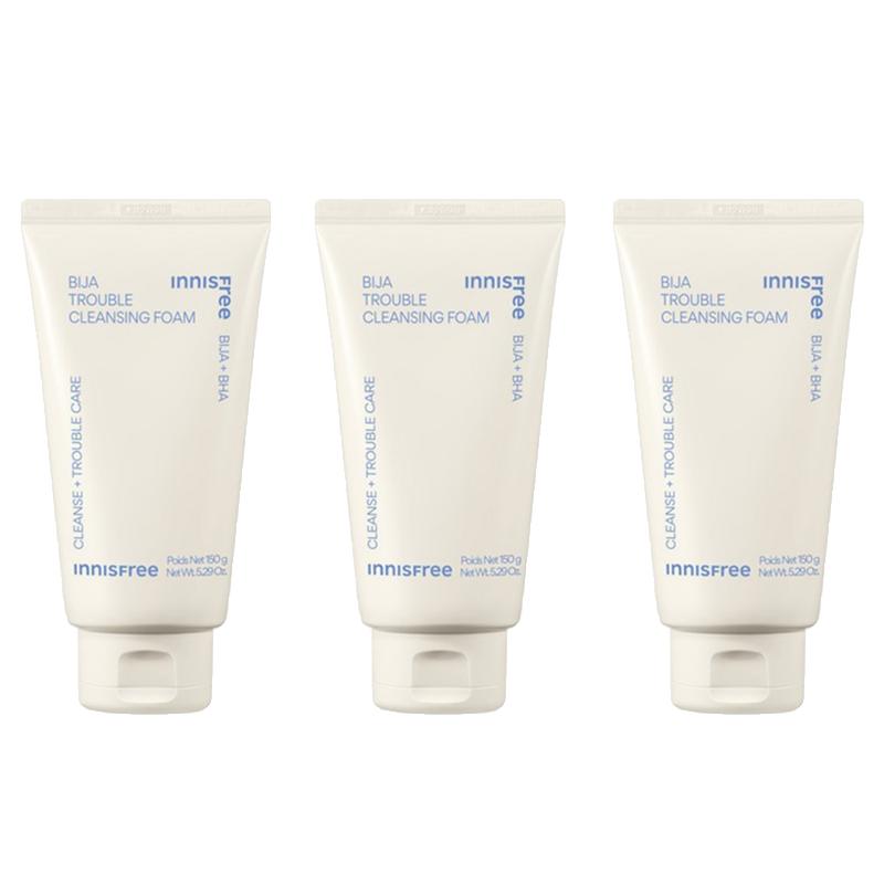 Innisfree BIJA BHA Trouble Очищающая пенка для лица 150 г (3 варианта)