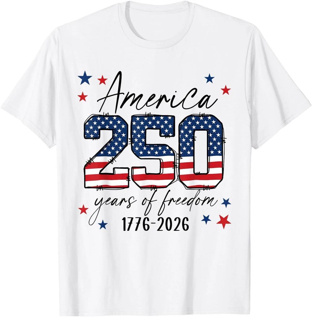 USA 250th Anniversary Shirt, America 250 Years of Freedom 1776-2026 Tee