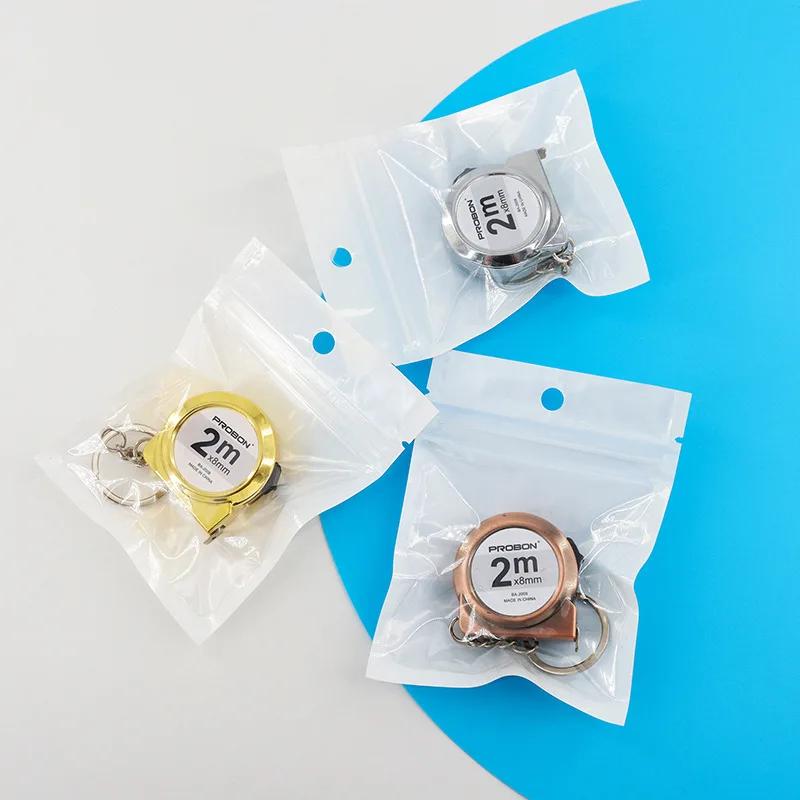 2-метровая телескопическая мини-рулетка, портативный брелок, для DIY-производства и шитья из низкоуглеродистой стали для бытовых измерительных инструментов