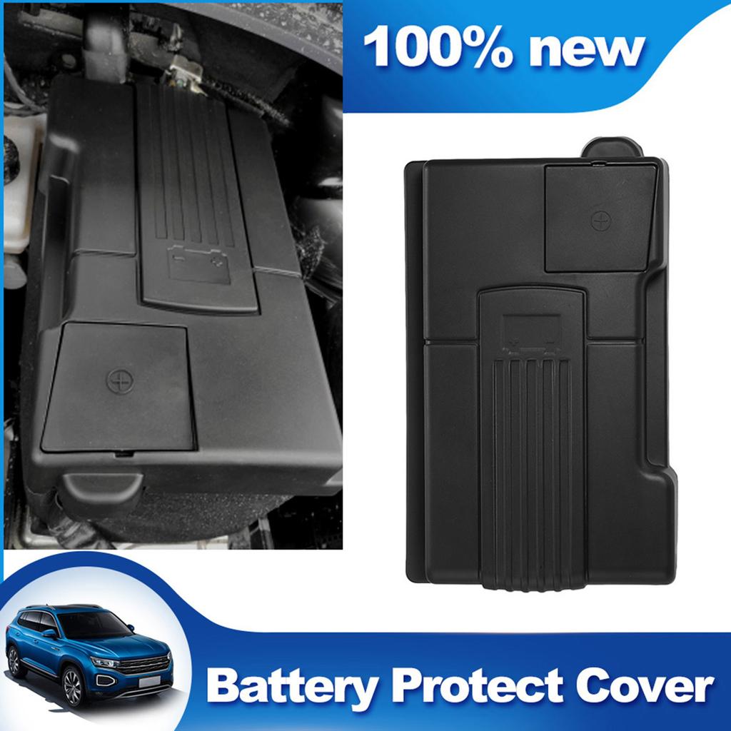 Защитная крышка аккумулятора двигателя автомобиля Положительный Отрицательный электрод Водонепроницаемая Пылезащитная крышка Замена для Skoda Kodiaq VW