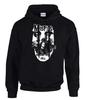 Misfits Rock Music Logo hoodie-Casual Pullover Sweatshirt Hooded Sweatshirt Black -31010 -SW