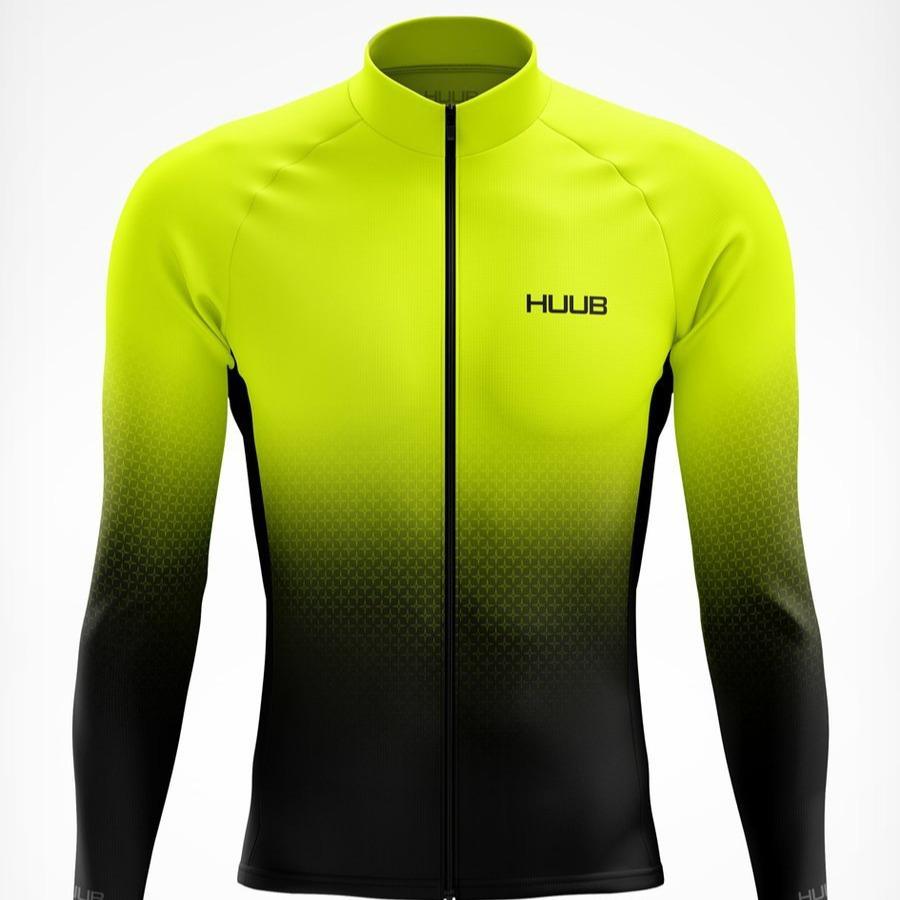 Men's Long-sleeved Spring and Summer New Bicycle Cycling Clothes, Tops Are Breathable