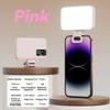 USB Rechargeable LED Fill Light 3 Modes Mini Selfie Light LED Selfie Light  For Phone Laptop Tablet