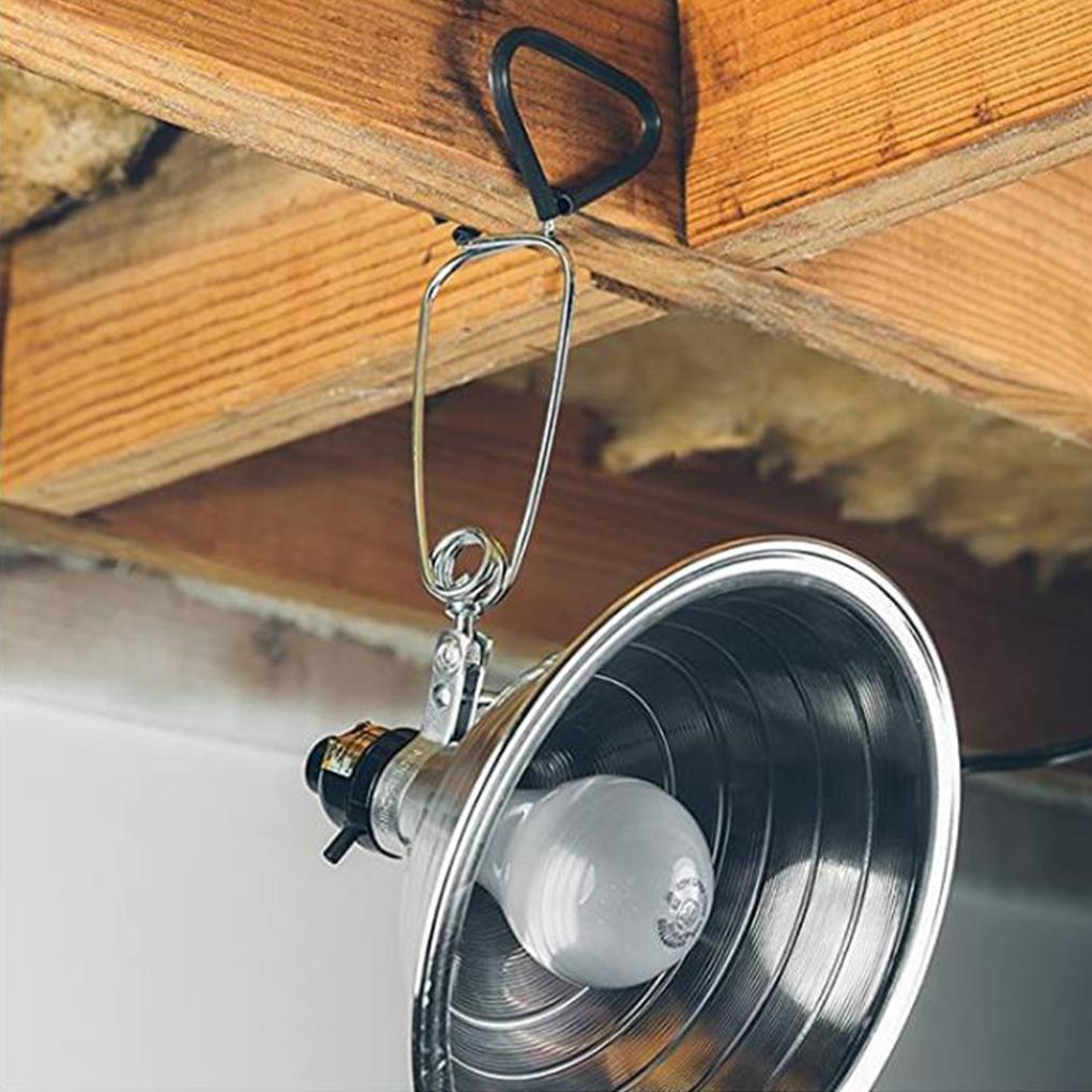 Алюминиевый сплав цоколи лампы зажим свет прочный и долговечный E26 универсальный интерфейс тепловые лампы 5,5 дюйма