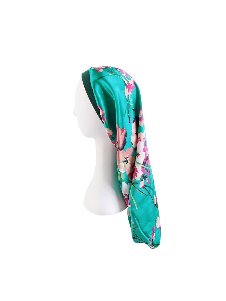 Широкий край с высокой эластичностью Длинная шапка Шапка для ухода за длинными волосами Шапка для красоты и макияжа