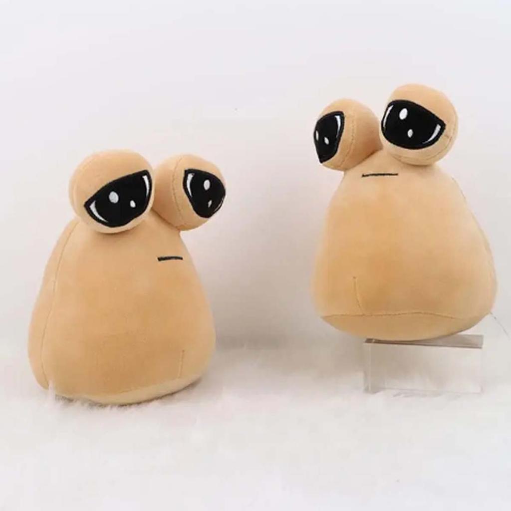 8.6 дюйма Инопланетянин Грустный Поу Плюшевая Игрушка Мягкая Игрушка Горячая Игра, Эмоциональный Инопланетянин Плюшевая Мягкая Игрушка Кукла Поу, Подарок на День защиты детей