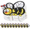20pcs Fabric Patches Iron On Patches Embroidered Cloth Sew On Patches  For Clothes