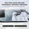 1pc Universal Fit Car Sunshade/Snow Cover/Snow/Ice Protector, Summer UV Protection, Winter Vehicle Frost Guard, Snow Cover