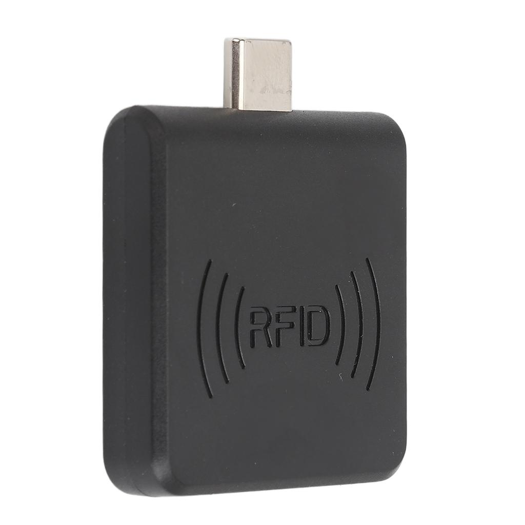 Radio Frequency Identification Card Reader 13.56Mhz Type C IC Card Reader Contactless Mobile Phone Card Reader for
