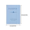 Pu Leather Passport Bag Multi-card Passport Holder Travel Accessories Wallet Credit Card Bag Passport Protector Holder