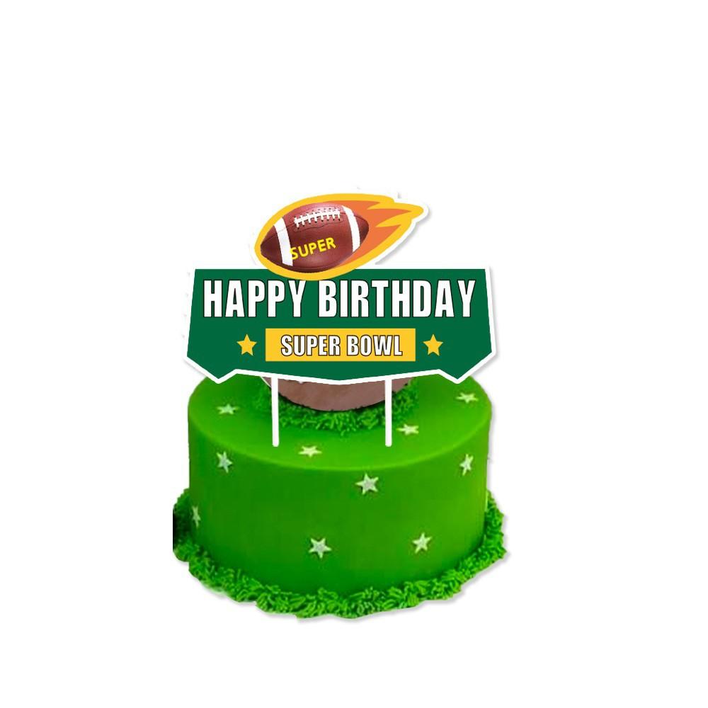 Super American Football Kids Birthday Party Cutlery Paper Plates Tissue Tablecloths Home Decoration