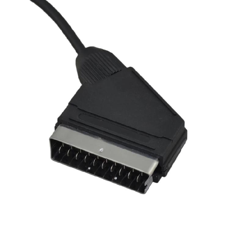 Запасной RGB-кабель Scart длиной 1,8 м, AV-шнур Scart для Saturn NTSC PAL