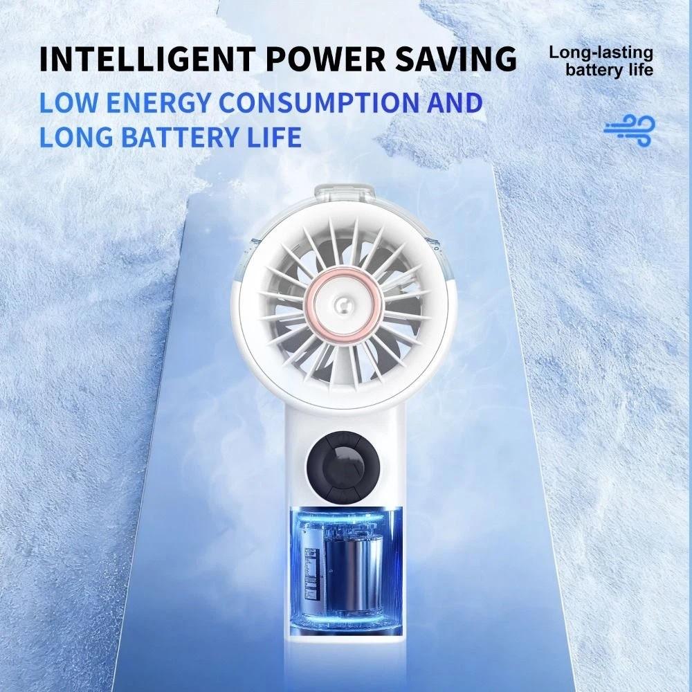 Portable Cooling Spray Fan Water Cooling Mini Cooling Fans Handheld Misting Fan Outdoor