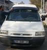 Козырек на лобовое стекло (черный глянец, 5мм) для Peugeot Expert 1995-2007 гг