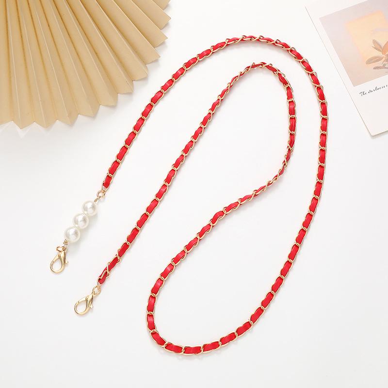 Pearl Mobile Phone Chain Necklace - Crossbody Lanyard for Women