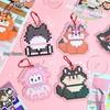 Creative Acrylic Perler Bead Sticker Pendant Cartoon DIY Pixel Perler Bead Standee Decorative Pendant Desktop Ornament