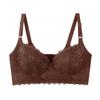 Большой размер Сексуальное кружевное бюстье Тонкий на косточках С эффектом пуш-ап Регулируемое женское нижнее белье