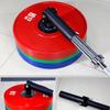 Multifunctional Fitness Handle T Bar Row Attachment Set Metal for Hamstrings