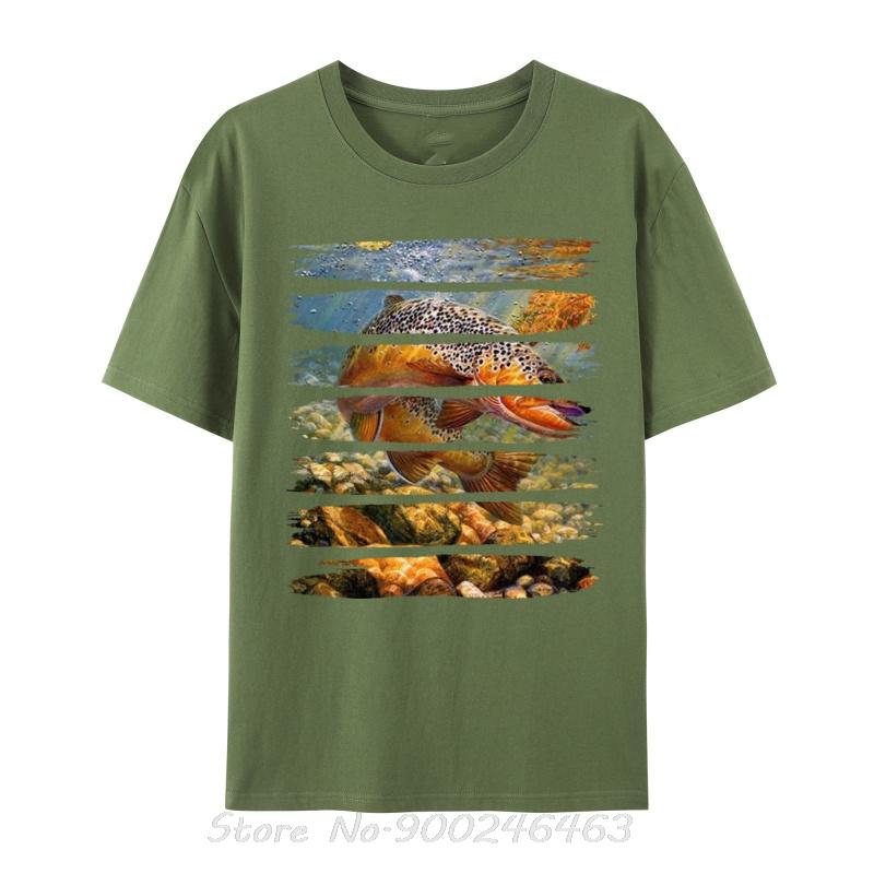 Nice Fish Fishing Heartbeat Male T Shirt Birthday Summer Shirts Cotton Fabric Comics Top Tshirts Oversized Unisex Clothing
