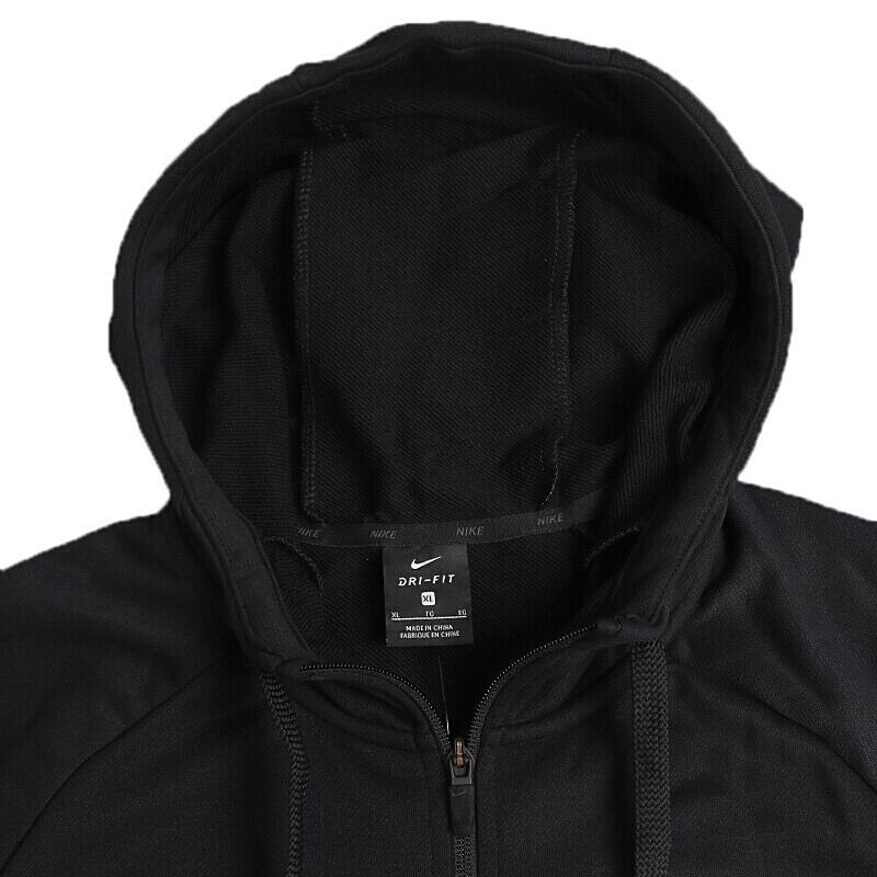 Nike Мужская куртка с капюшоном для бега и бега, черная BV2759-010