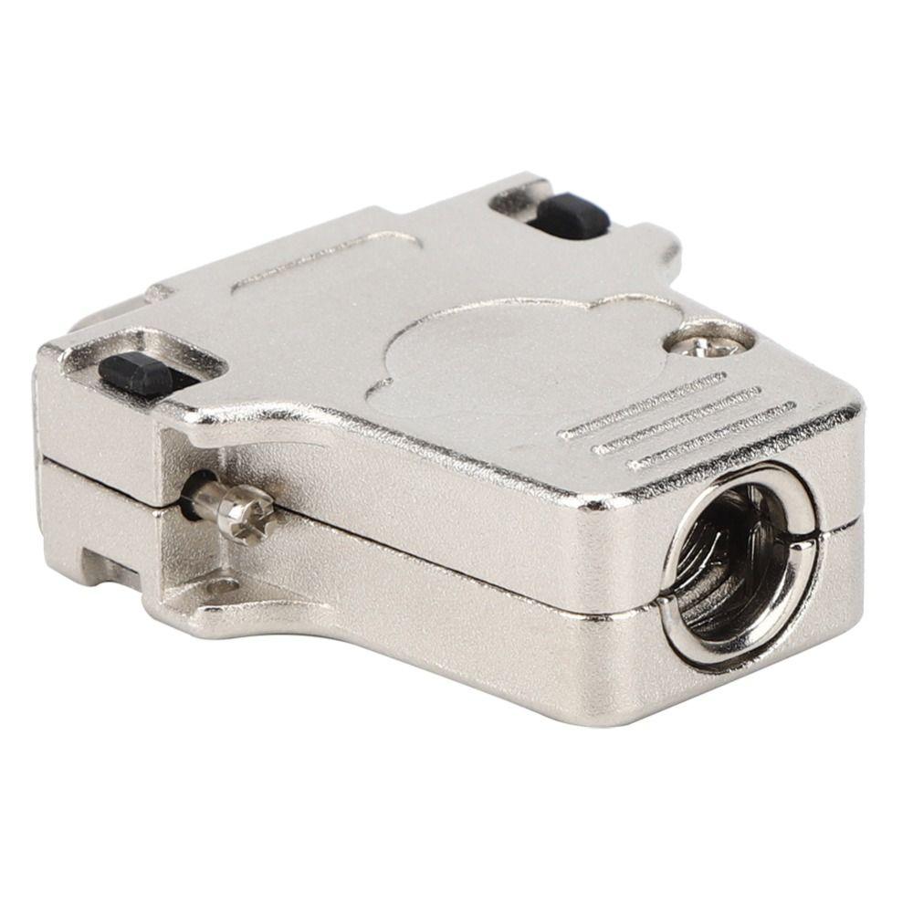 DB15P-180 D-SUB Serial Connector Male Port Metal Shell DB15 Module Stable Performance 15 Pin 2 Rows Serial Adapters