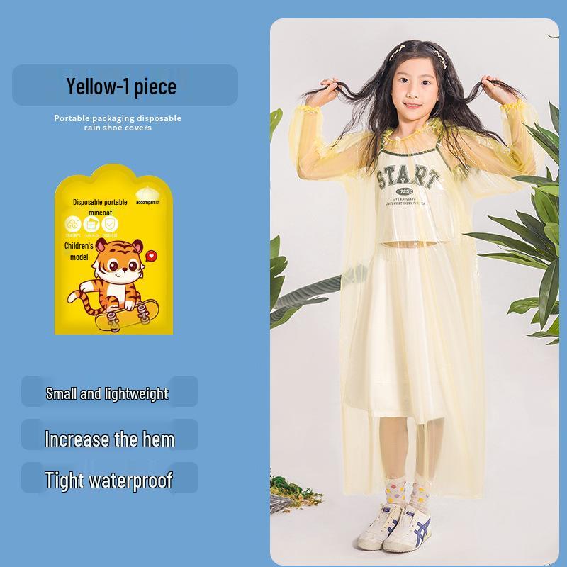 Портативные водонепроницаемые толстые прозрачные одноразовые бахилы - индивидуально упакованы для использования на открытом воздухе