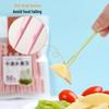 Cartoon Fruit and Dessert Picks, 100 Pcs