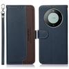 RFID Blocking Wallet Case for Huawei Mate 60 Pro Litchi Texture PU Leather Phone Cover
