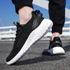 39-48 Черная повседневная спортивная обувь Повседневная мужская обувь Легкие повседневные кроссовки с мягкой подошвой