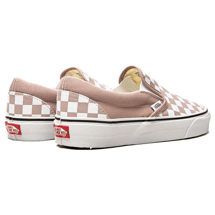 Vans Classic Slip-On Checkerboard - Etherea Unisex Sneakers Tan True-White VN000XG8AZT