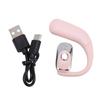 Wireless Earbud Ear Hook Headphone Noise Cancelling Earphone for Car Driving Business F32 Pinkish