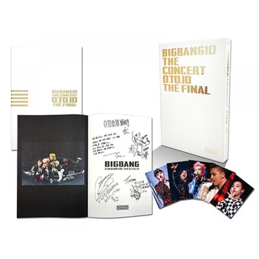 Bigbang10 Концерт 0.to.10 Финал Делюкс Издание 4dvd+2cd+фото Книга First Press Limited Edition 