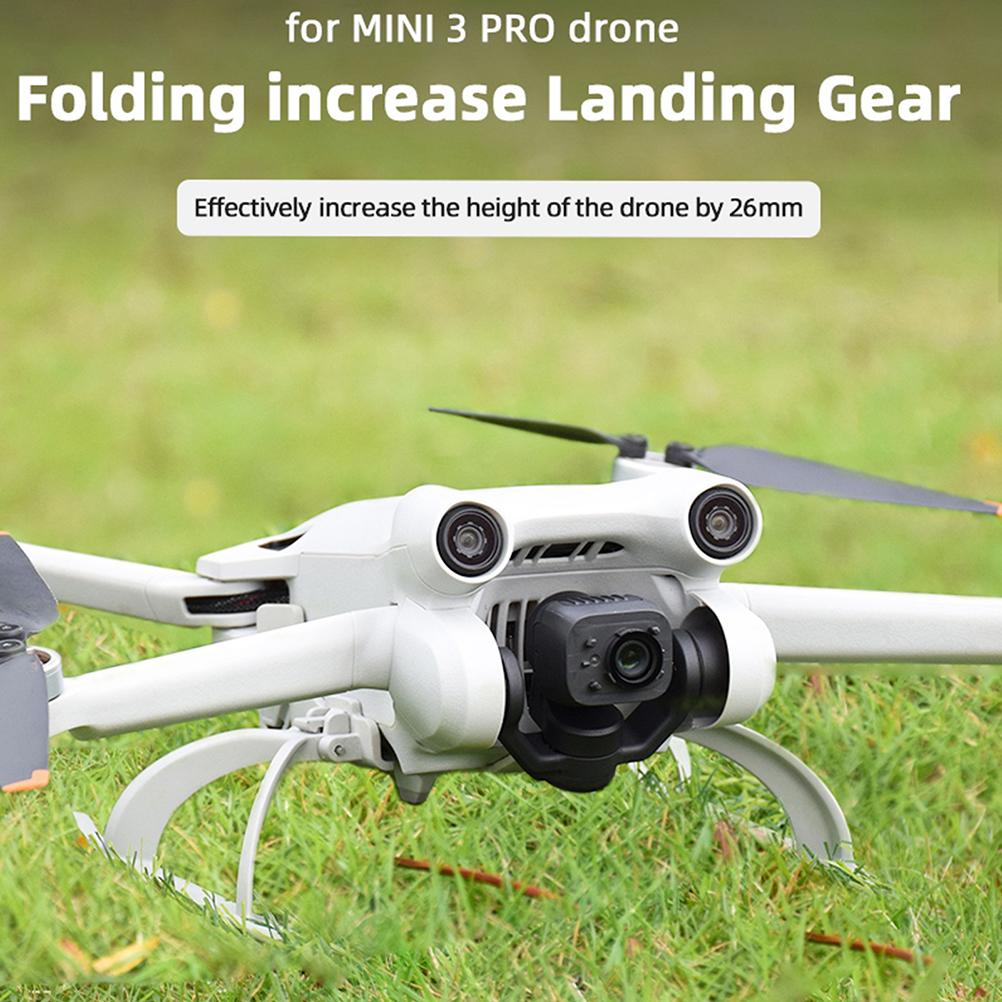 Landing Gear Leg Compatible for Mini 3 Pro Drone Foldable Height Extension Landing Feet Safe