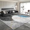 Nordic Style Crystal Velvet Area Rug Luxury Abstract Geometric Floor Mat Non Slip Carpet for Living Room Bedroom