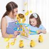 Children's Little Ducks Climb Stairs, Assemble Electric Tracks, and Little Yellow Ducks Slide Down Educational Toys