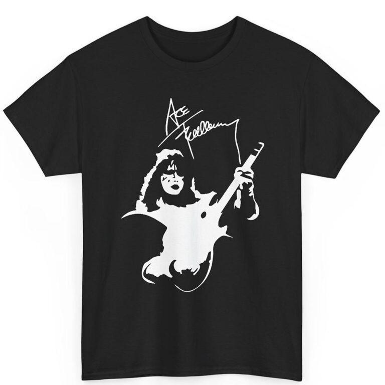 Retro Vintage Ace Frehley Signature Unisex Tee Unisex T-Shirt