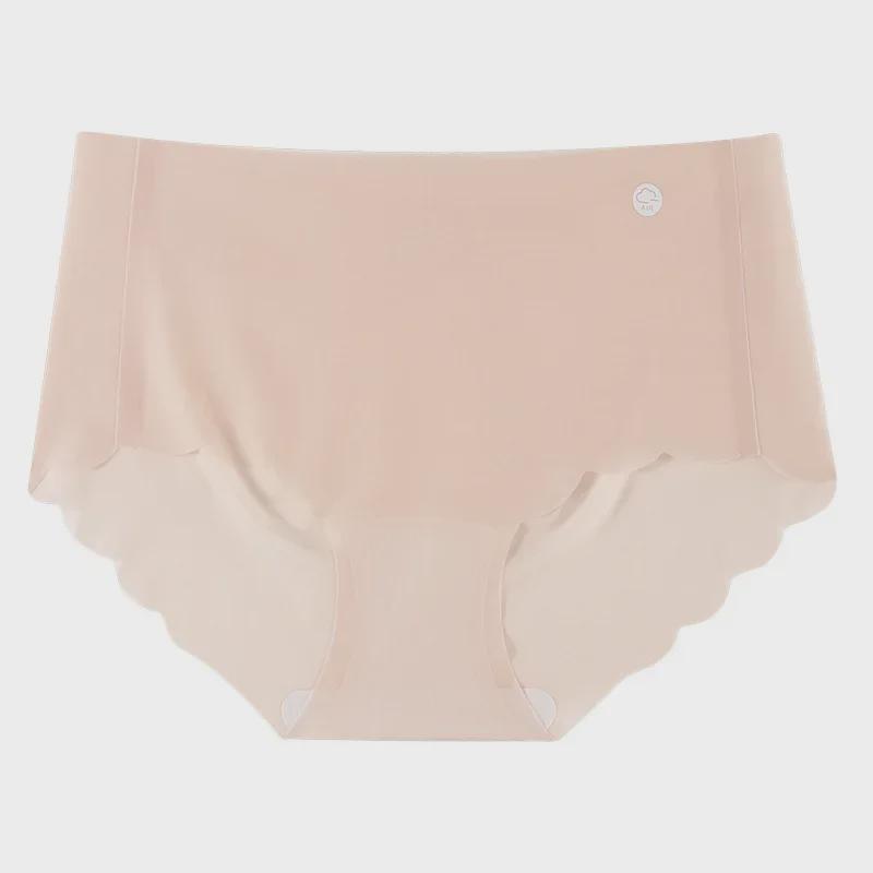 «Ультратонкие женские дышащие трусики Ice Silk со средней посадкой»