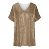 Sequin Tank Tops For Women Sleeveless Shiny Party Shirts Sequin T Shirt