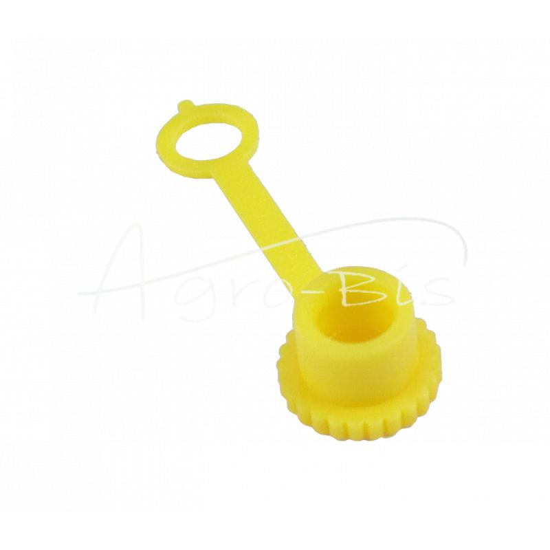 Grease nipple cover, PVC, yellow, PZL HYDRAL