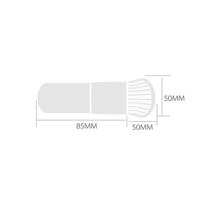 1 шт. Кисти для макияжа большого размера Кисть для тональной основы, пудры, румян для лица Мягкая кисть для лица Большая косметическая Мягкая кисть для тональной основы Инструменты для макияжа