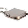 Keychain Key Ring Portable Stainless Steel Retractable Ruler Tape Measure Measuring Tool Multifunctional Decorative Attractive and Fashion