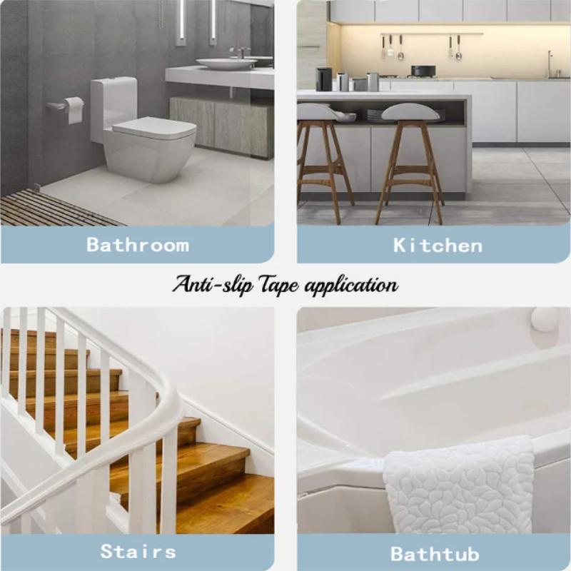 Anti Slip Strip Transparent Night Light Shower Sticker Self-adhesive And Detachable Sticker For Staircase Floor Anti Slip Tape