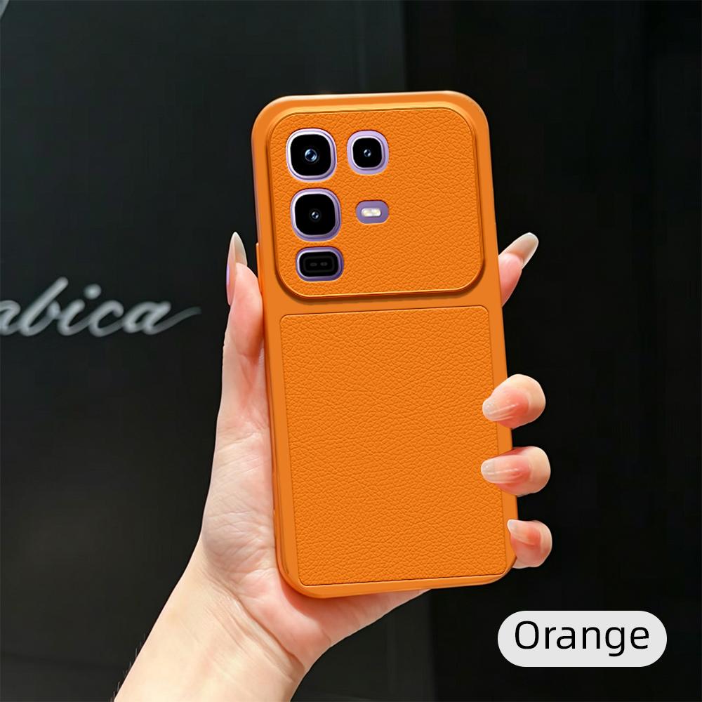 Чехол для Infinix Note 50 Pro+ Чехол для Infinix Note 50 Pro Note 50s Note 50x Кожаный Роскошный Защита Камеры Матовая кожаная Задняя крышка