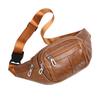 Большая вместительная кожаная сумка мужская поясная сумка сумка через плечо PU водонепроницаемая нагрудная сумка для сбора денег на открытом воздухе спорт