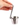 Stainless Steel French Fry Stand Cone Basket Holder For Fries Fish And Chips